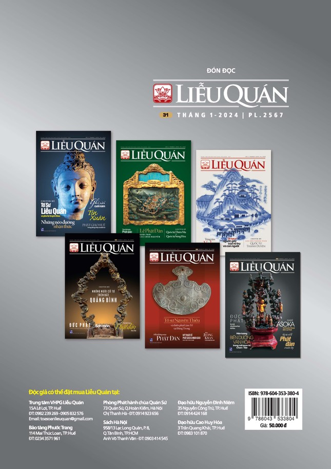 Liễu Quán là một trong số ít ấn phẩm Phật giáo được thực hiện công phu,trình bày đẹp, nhã; nội dung đáng đọc, đặc biệt là đối với những ai nghiên cứu, quan tâm về văn hóa dân tộc.