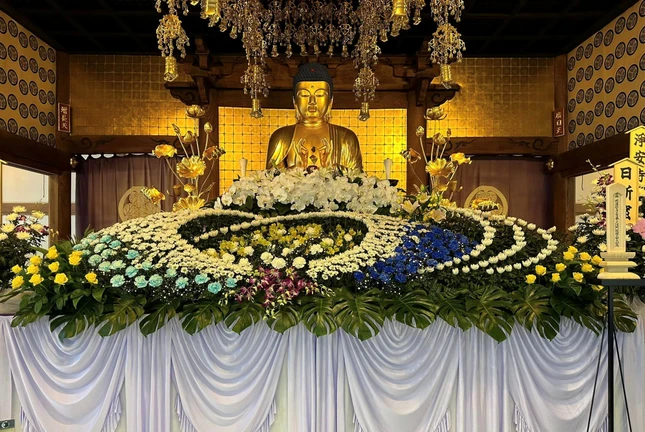 Chánh điện chùa Tịnh An