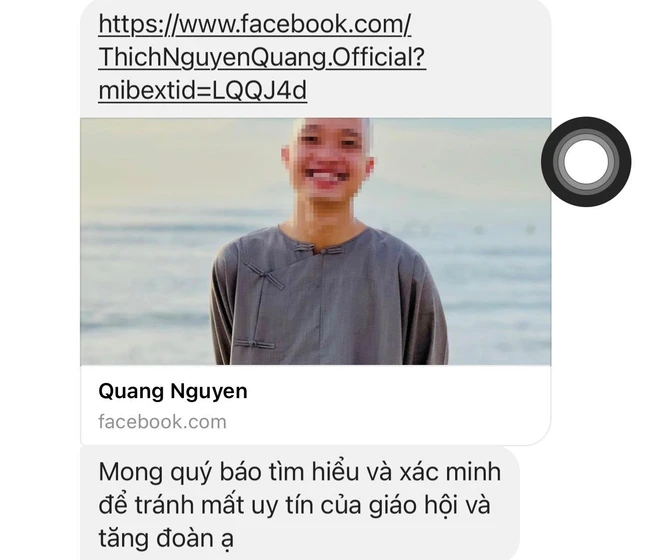 Mặc dù Duy không phải là tu sĩ, nhưng giấy tờ tùy thân quan trọng và hình thức hàng ngày vẫn trong hình thức Tăng sĩ Phật giáo