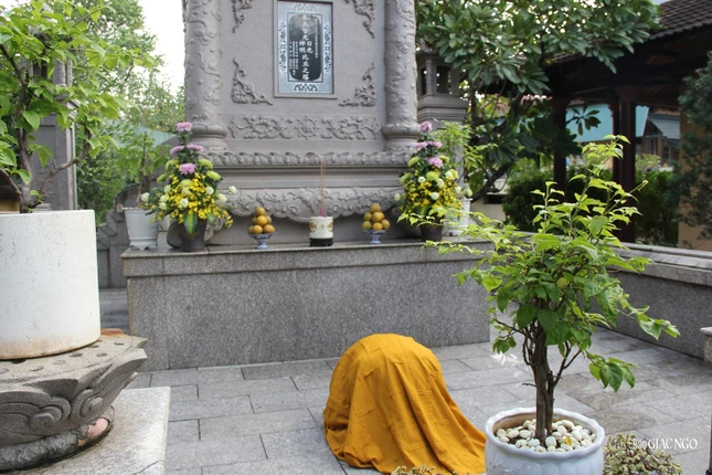 Nơi lưu giữ một phần xá-lợi ngài sau trà-tỳ