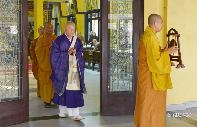 Hòa thượng Yamamoto Yuki, Nhật Bản, người có mối đạo tình thân thiết với cố Hòa thượng Thích Tâm Giác vừa sang Việt Nam để dự lễ tưởng niệm