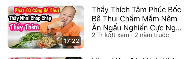Mười Khó TV là một trong những hàng chục kênh YouTube khai thác về Nguyễn Minh Phúc, gọi là "Thầy Thích Tâm Phúc" với nhiều clip trong có có những clip có hàng triệu lượt xem Mười Khó TV là một trong những hàng chục kênh YouTube khai thác về Nguyễn Minh Phúc, gọi là "Thầy Thích Tâm Phúc" với nhiều clip trong có có những clip có hàng triệu lượt xem
