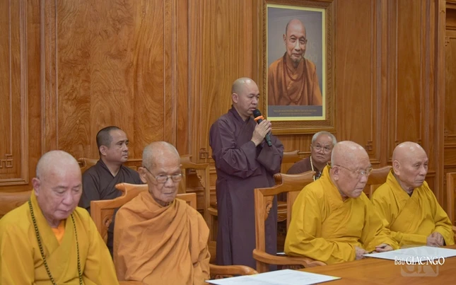 Thượng tọa Thích Đức Thiện giải trình thêm các vấn đề liên quan Hội đồng Trị sự Thượng tọa Thích Đức Thiện giải trình thêm các vấn đề liên quan Hội đồng Trị sự