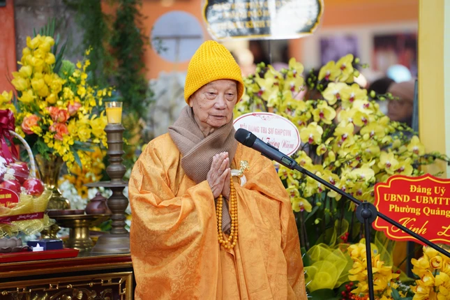 Đức Đệ tứ Pháp chủ dâng lời tưởng niệm