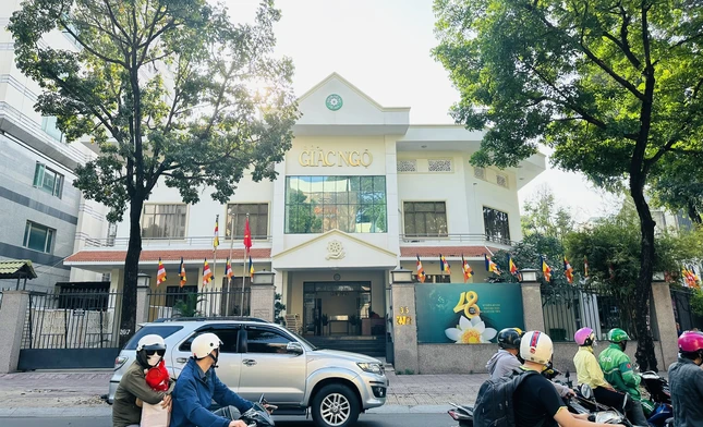 Trụ sở tòa soạn Báo Giác Ngộ tọa lạc tại số 85 Nguyễn Đình Chiểu, Q.3, TP.HCM, từ năm 1975 cho tới nay