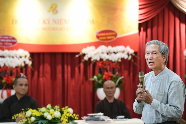 Nhà nghiên cứu Trần Đình Sơn phát biểu