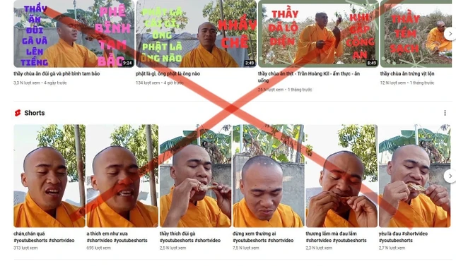 Trần Hoàng Kil đăng các video với hành vi và lời nói thô tục, gây bức xúc dư luận