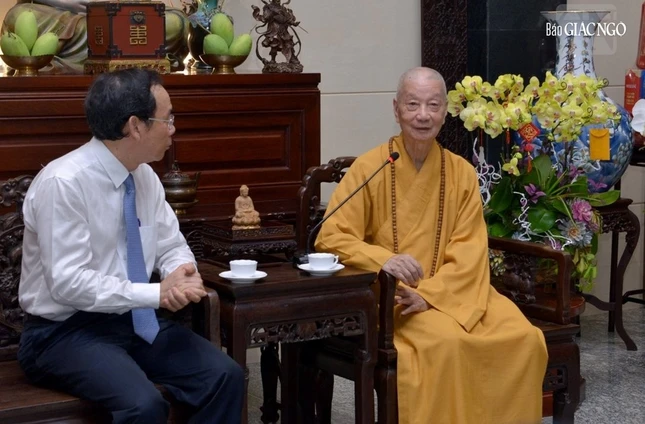 Đại lão Hòa thượng Thích Trí Quảng chia sẻ quan điểm, cái nhìn của ngài về TP.HCM và trách nhiệm của Phật giáo đối với đất nước