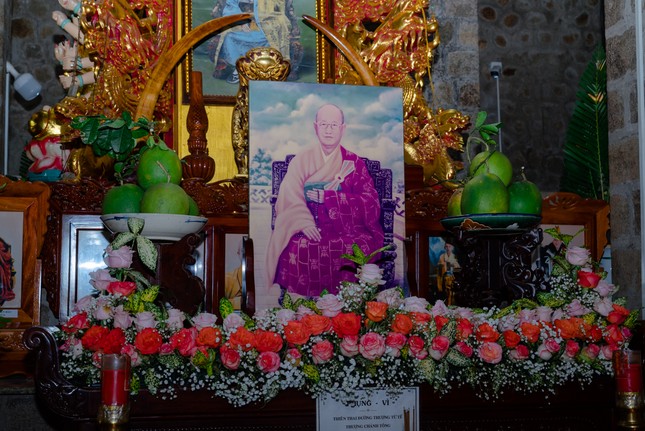 Pháp tướng Đại lão Hòa thượng Thích Minh Nguyệt tại Tổ đường