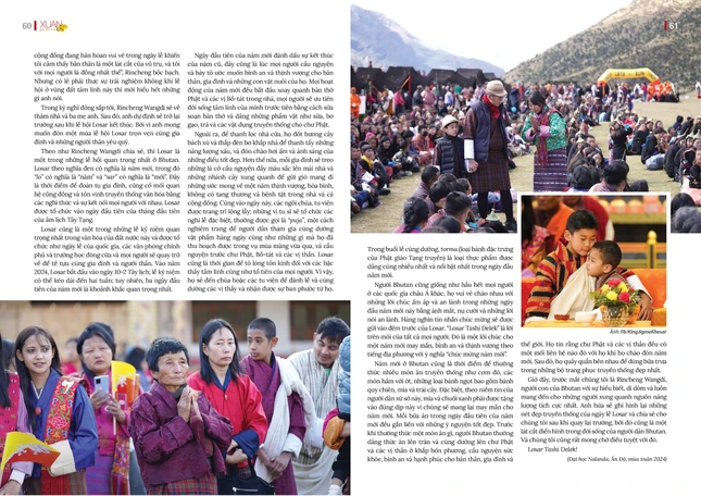 Bài trên Báo Giác Ngộ giai phẩm Xuân Giáp Thìn 2024 - Trình bày: Phòng Mỹ thuật Báo Giác Ngộ