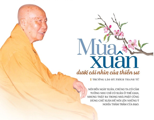 Mùa Xuân dưới cái nhìn của thiền sư