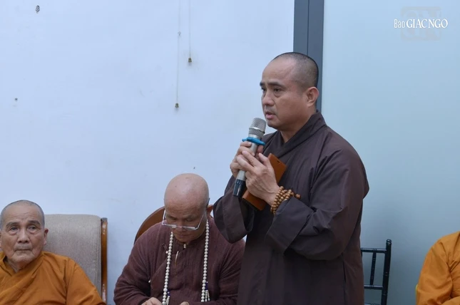 Hình ảnh phiên họp của Ban Tổ chức Lễ tang chiều 13-2-2024