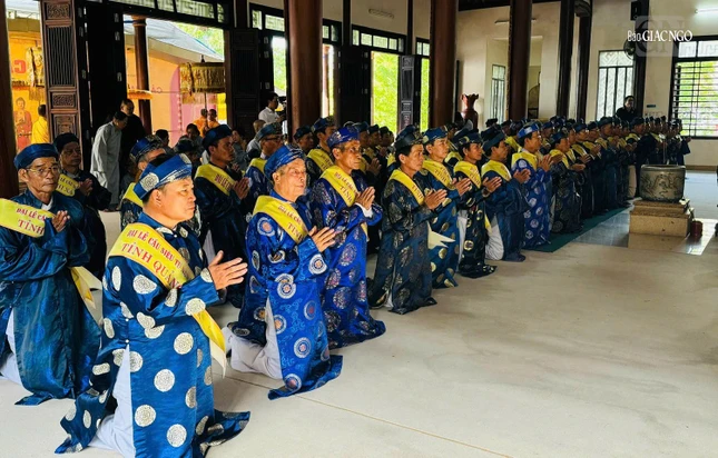 Một số hình ảnh về nghi lễ tâm linh sáng 30-8-2024