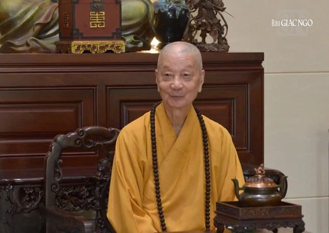 Đức Pháp chủ hoan hỷ đáp từ, chia sẻ về những dị đồng giữa văn hoá giữa hai nước và cho biết Phật giáo là yếu tố truyền thống nhằm phát huy mối tương quan tốt đẹp đã từng có trong quá khứ, duy trì cho đến ngày nay