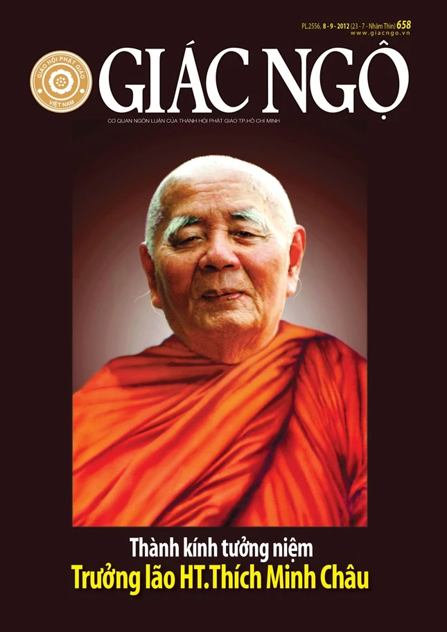 Tuần báo Giác Ngộ thực hiện chuyên đề tưởng niệm Trưởng lão Hòa thượng Thích Minh Châu