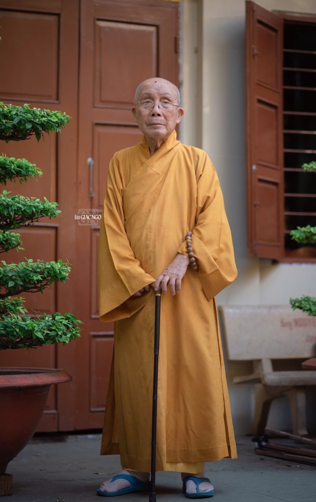 Trưởng lão Hòa thượng Thích Tịnh Hạnh - Ảnh: Đăng Huy Trưởng lão Hòa thượng Thích Tịnh Hạnh - Ảnh: Đăng Huy