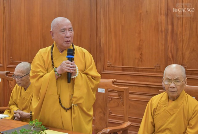 Trưởng lão Hòa thượng Thích Quảng Hiển bày tỏ một số ý kiến cá nhân