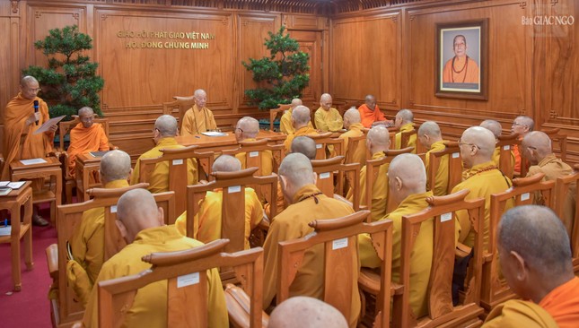 Đại nghị diễn ra tại Văn phòng Đức Pháp chủ - Việt Nam Quốc Tự (TP.HCM) Đại nghị diễn ra tại Văn phòng Đức Pháp chủ - Việt Nam Quốc Tự (TP.HCM)