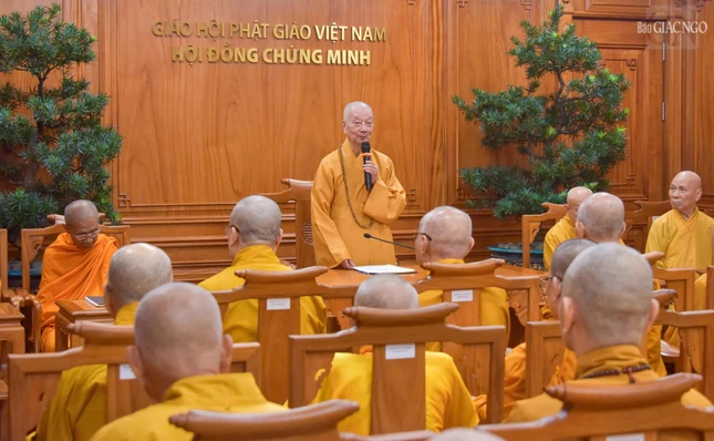 Đức Pháp chủ GHPGVN chủ trì Đại nghị Đức Pháp chủ GHPGVN chủ trì Đại nghị