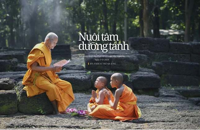 Bài trên Báo Giác Ngộ số 1280 - Thiết kế: Phòng Mỹ thuật BGN/Tống Viết Diễn