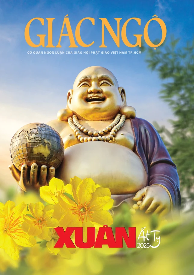 Giai phẩm Giác Ngộ Xuân Ất Tỵ 2025 - Mỹ thuật: Tống Viết Diễn/BGN