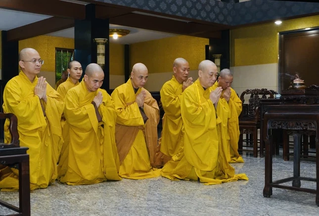 Phái đoàn Ban Trị sự GHPGVN TP.Hà Nội