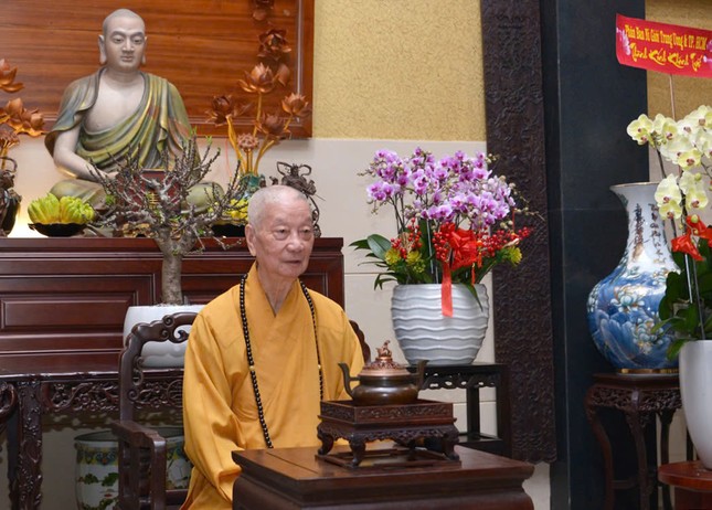 Đức Pháp chủ GHPGVN đáp từ