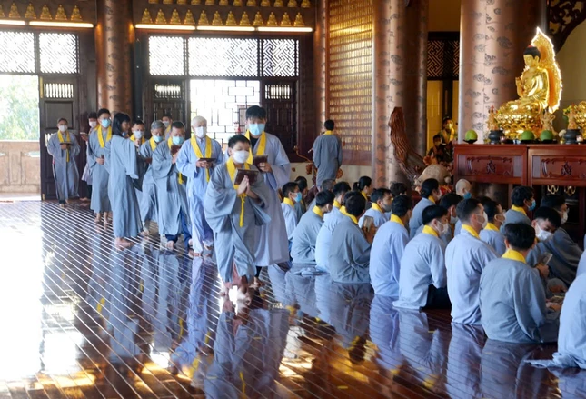 Hình ảnh do phóng viên Báo Giác Ngộ thực hiện sáng ngày 9-2-2025