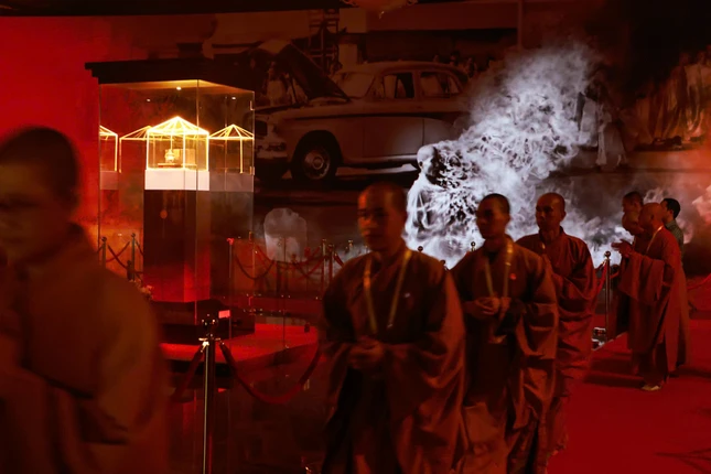 Không gian lắng đọng - Ảnh: Hải An