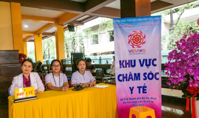 Lực lượng chăm sóc y tế trực