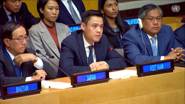 Đại sứ Đặng Hoàng Giang phát biểu tại Lễ kỷ niệm