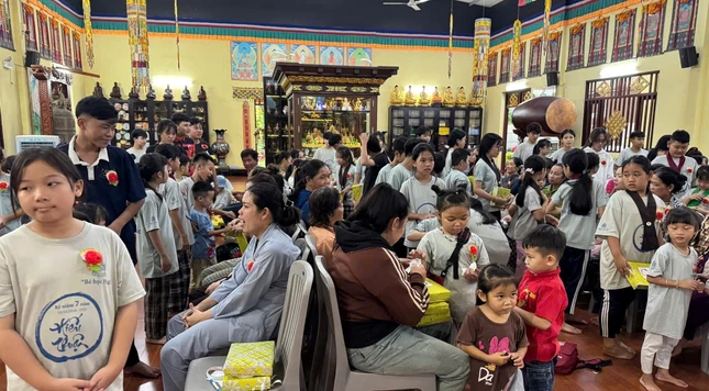 Quang cảnh buổi lễ