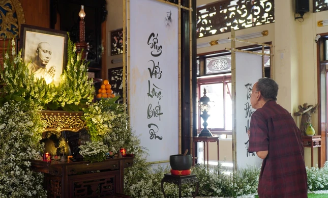 Không gian tưởng niệm Hòa thượng Thích Như Thọ tại chùa Bửu Đà