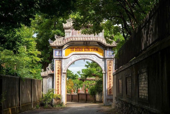 Lối vào tổ đình Kim Tiên hiện nay