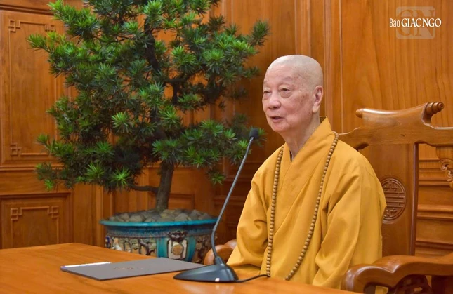 Đức Pháp chủ phát biểu khai mạc