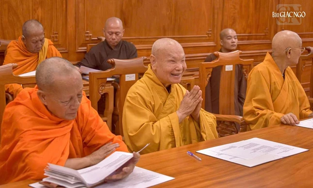 Niềm hoan hỷ trong việc đồng thuận các Phật sự quan trọng