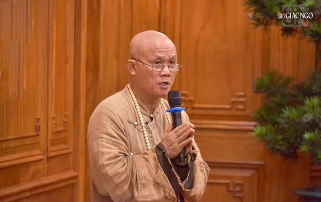 Thượng tọa Thích Giác Dũng, Thư ký Văn phòng Hội đồng Chứng minh khải bạch chương trình