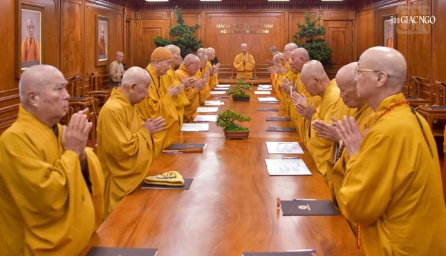 Nghi thức niệm Phật và tưởng niệm chư vị Trưởng lão thành viên Hội đồng Chứng minh viên tịch trong năm qua