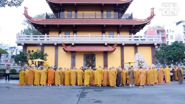 Do Đức Pháp chủ lúc còn đảm nhiệm Trưởng ban Trị sự GHPGVN TP.HCM chủ trương và trực tiếp chỉ đạo