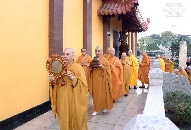 Đây là nghi thức thiền môn