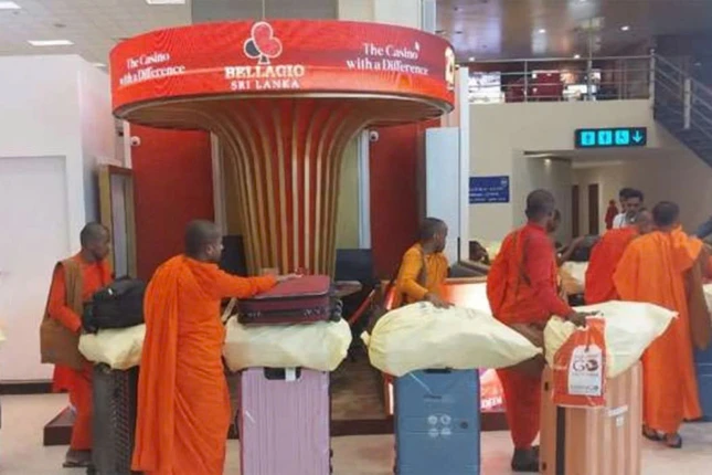 Giả danh tu sĩ để vận chuyển cần sa từ nước ngoài vào Sri Lanka