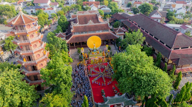 Toàn cảnh buổi lễ