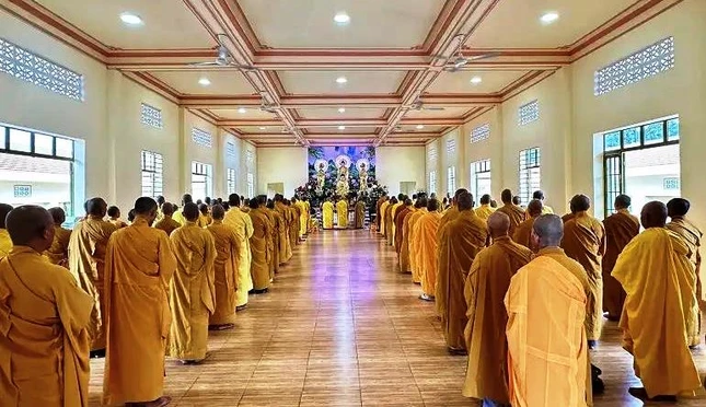 Có 139 hành giả an cư tại Trường hạ tổ đình Đại Tòng Lâm