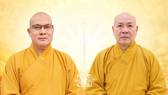 Hòa thượng Thích Thanh Vân được chuẩn y Trưởng ban Trị sự GHPGVN TP.Hải Phong, thay Hòa thượng Thích Quảng Tùng, ngày 8-10-2026 - Thiết kế: Hạnh Đăng