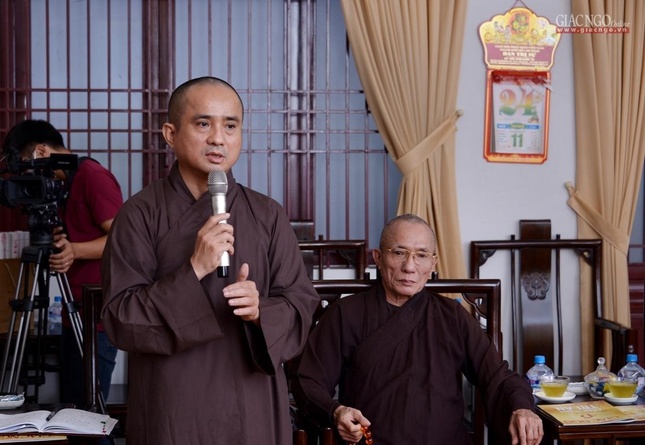 TT.Thích Tâm Hải tri ân những ý kiến của chư tôn đức lãnh đạo TT.Thích Tâm Hải tri ân những ý kiến của chư tôn đức lãnh đạo