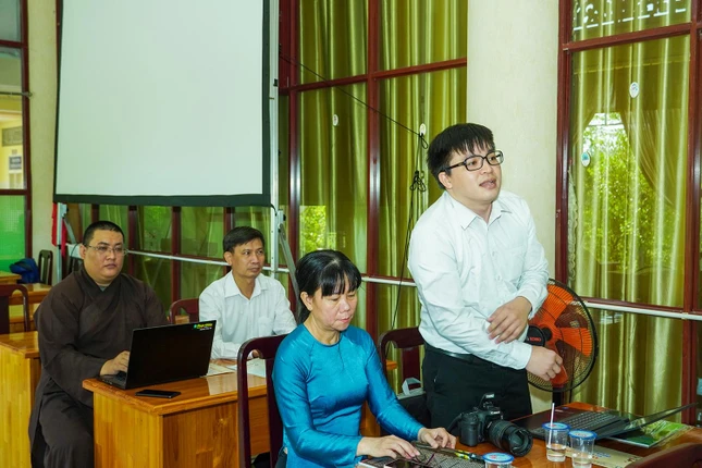 Các phóng viên báo chí tham dự - Ảnh: PGĐN