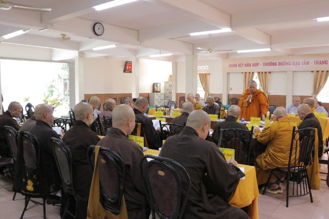 Nhiều Phật sự quan trọng được triển khai trong phiên họp - Ảnh: Trung Thắng