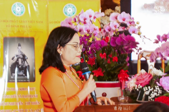 PGS.TS Ngô Thị Phương Lan, đồng Trưởng ban Tổ chức hội thảo