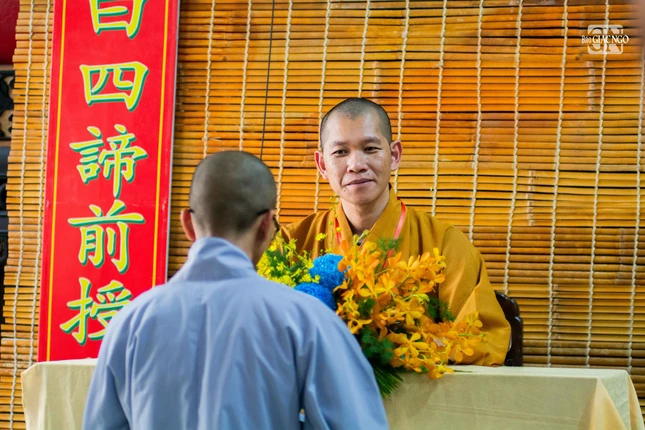 Các giới tử tham gia kỳ thi khảo hạch