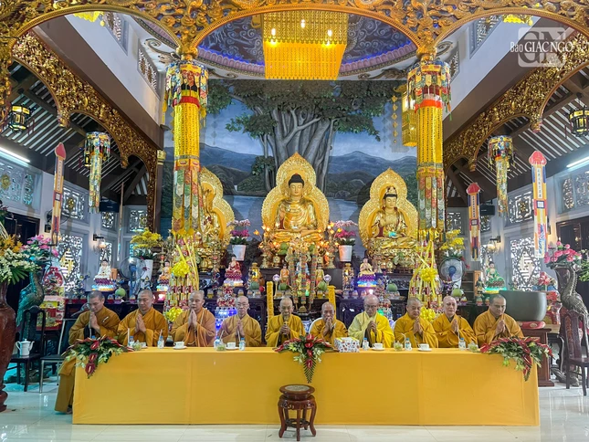 Tại trường hạ chùa Báo Ân, Q.Tân Bình